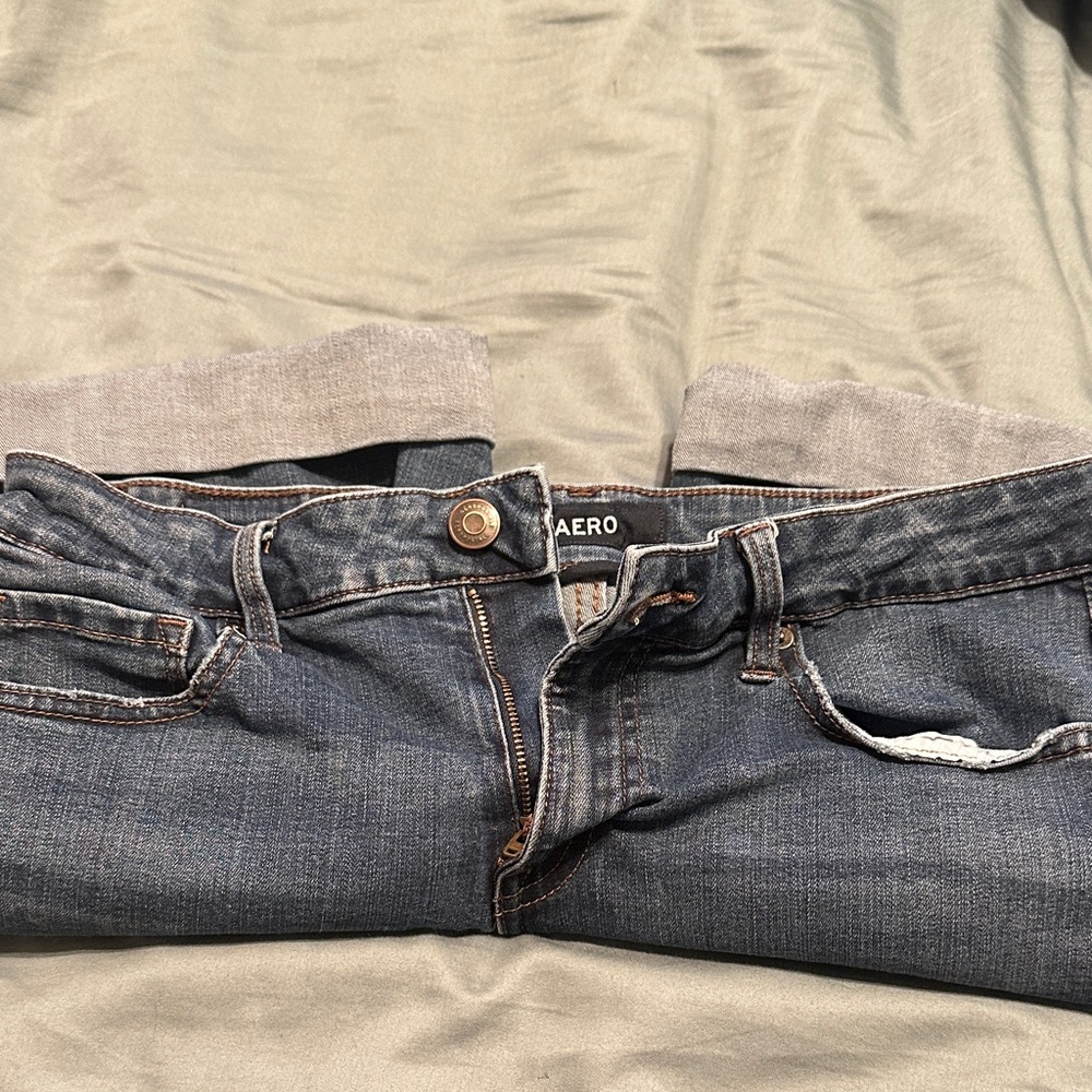 Aeropostale Dark Blue Women's Bermuda Shorts